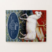 Ram sterrenbeeld Verjaardagsfeest Legpuzzel (Horizontaal)