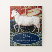 Ram sterrenbeeld Verjaardagsfeest Legpuzzel (Verticaal)