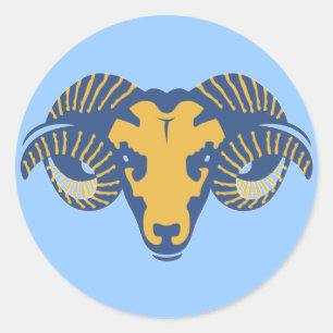 RAM-Stickers Ronde Sticker