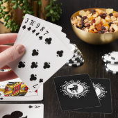 Ram Stierbeeld Kosmisch Sterrenstelsel Design Pokerkaarten (Insitu)