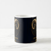 Ram Symbool Aries Sterke Moed Astrologie Cadeau Koffiemok (Center)