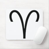 Ram Symbool Ram Sterrenbeeld Muismat (Met muis)