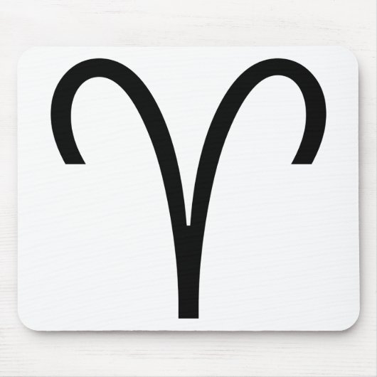 Ram Symbool Ram Sterrenbeeld Muismat (Voorkant)