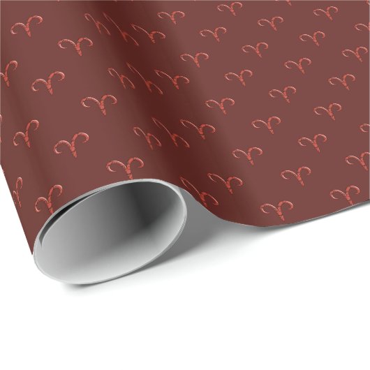Ram Symbool Wrapping Papier (Rol Hoek)
