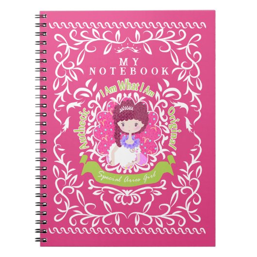 Ram Teken. Notitieboek (Voorkant)