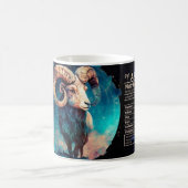 Ram-thema voedingswaarde koffiemok (Center)