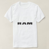 Ram Trucks Shield Flag FrontBack T-shirt (Design voorkant)