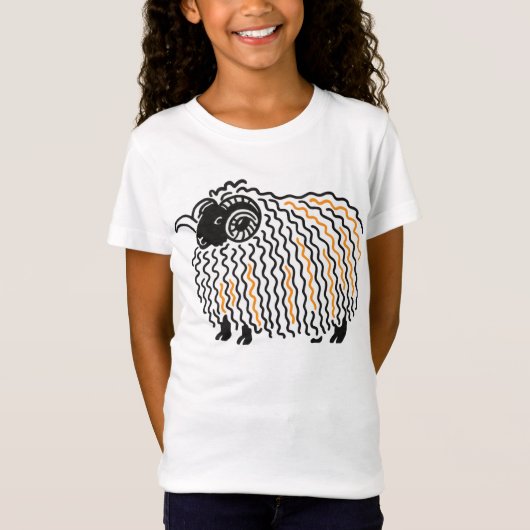 Ram Unisex Kids T-Shirt (Voorkant)
