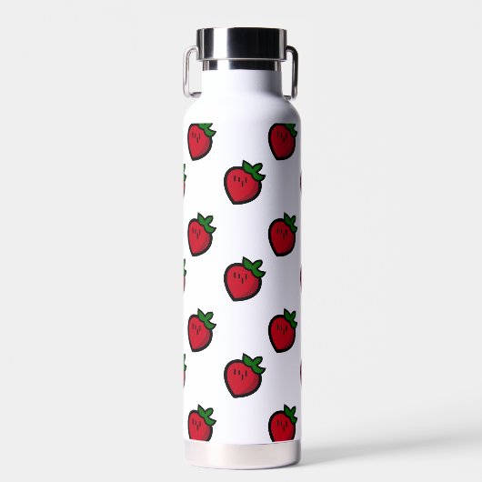 Ram van Cute Red Favoriete Cartoon Waterfles (Voorkant)
