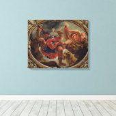 Ram, van de tekenen van de dierenriem canvas afdruk (Insitu (Houten vloer))
