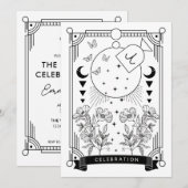 Ram Verjaardag Viering Uitnodiging (Voorkant / Achterkant)