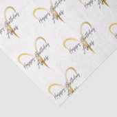 Ram Verjaardags Wrap Tissuepapier (Detail)