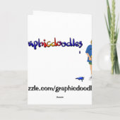 Ram verjaardagsschaap Zodiac wenskaart Kaart (Achterkant)