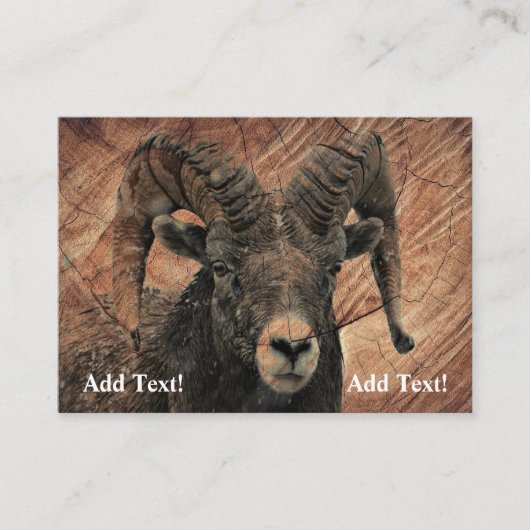 Ram Visitekaartje (Voorkant)