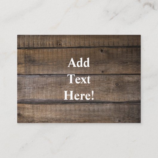 Ram Visitekaartje (Achterkant)