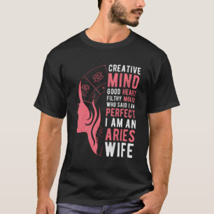 Ram Vrouwen Astrologie Zodiac Vrouw Ram T-shirt