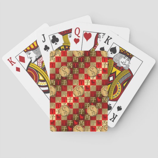 Ram & Vuur Rat Pokerkaarten (Achterkant)