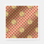 Ram & vuur Rat Servet (Voorkant)