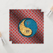 Ram & Water Konijn Kaart (Voorkant / Achterkant in situ)