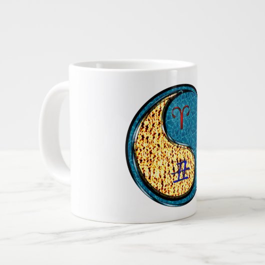 Ram & Water Os Grote Koffiekop (Links)