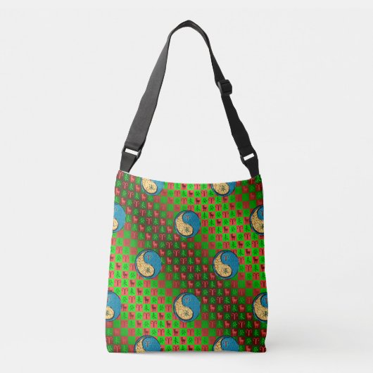 Ram & watergeit crossbody tas (Voorkant)