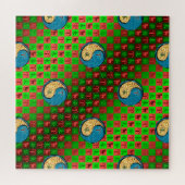 Ram & watergeit legpuzzel (Horizontaal)