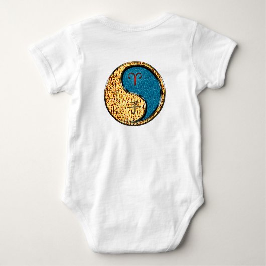 Ram & Waterrat Romper (Achterkant)