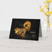 Ram-Wenskaart Kaart (Gele Bloem)