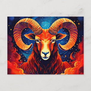 Ram Zodiac Collectie Briefkaart