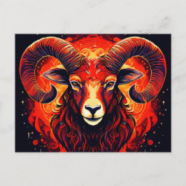Ram Zodiac Collectie Briefkaart