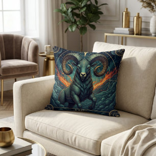 Ram Zodiac Hemellichaam Kussen