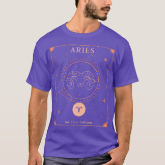 Ram Zodiac Horoscoop Teken Astrologie Tarot Kosmos T-shirt