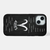 Ram Zodiac Horoscoop Traits Guys iPhone 15 Case (Achterkant horizontaal)