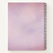 Ram Zodiac meisje met een naam spiraal Notitieboek (Achterkant)