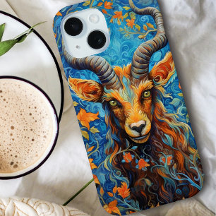 Ram Zodiac Moderne Kunst iPhone 15 Case