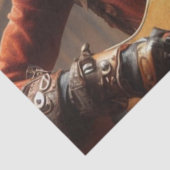 Ram Zodiac Muzikant Gitaar Decoupage Tissuepapier (Detail)