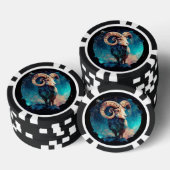 Ram Zodiac Poker Chips - Astrologie Symbool Gaming (Opstapeling)