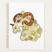 Ram Zodiac Ram Kleurrijk Astrologisch Planner (Voorkant)