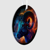 Ram Zodiac sterrenbeeld - Geen tekst - Ornamenten (voorkant)