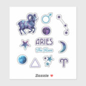 Ram Zodiac Stickers Collectie (Vel)