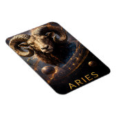 Ram Zodiac Stier Hemels Astrologie Symbool Magneet (Rechterzijde)