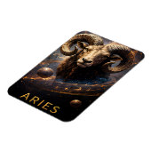 Ram Zodiac Stier Hemels Astrologie Symbool Magneet (Linkerzijde)