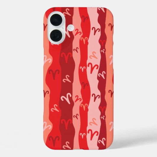 Ram Zodiac Stripes Case-Mate iPhone Case (Achterkant)
