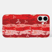 Ram Zodiac Stripes Gebroken Tegels Case-Mate iPhone Case (Achterkant (horizontaal))