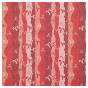 Ram Zodiac Stripes Gebroken Tegels Stof