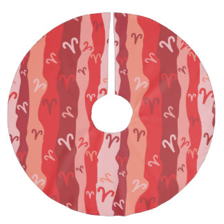 Ram Zodiac Stripes Kerstboom Rok