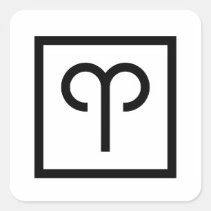 Ram Zodiac teken astrologie stickers