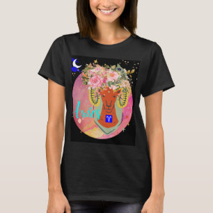Ram Zodiac Teken Horoscoop Astrologie Vrouwen T-shirt