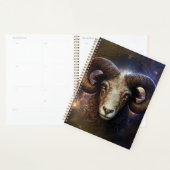 Ram Zodiac teken Watercolor ontwerp Planner (Display)