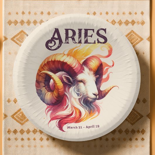 Ram Zodiac thema verjaardagsfeestje Papieren Kommen